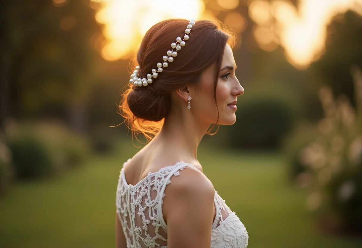 chignon mariage